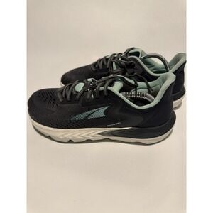 ALTRA Women's Provision 6 Road Running Shoes, Black/Mint,  US 10
